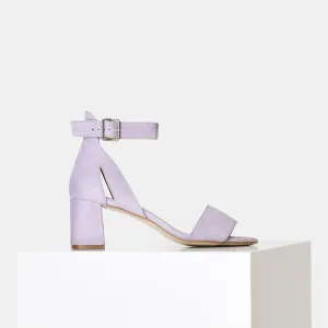 May Heeled Sandal (Lilac)