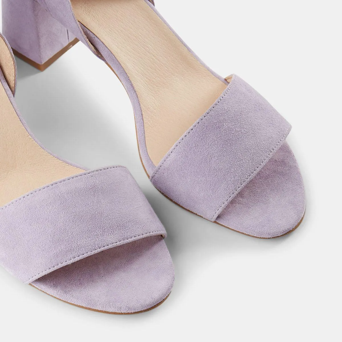 May Heeled Sandal (Lilac)