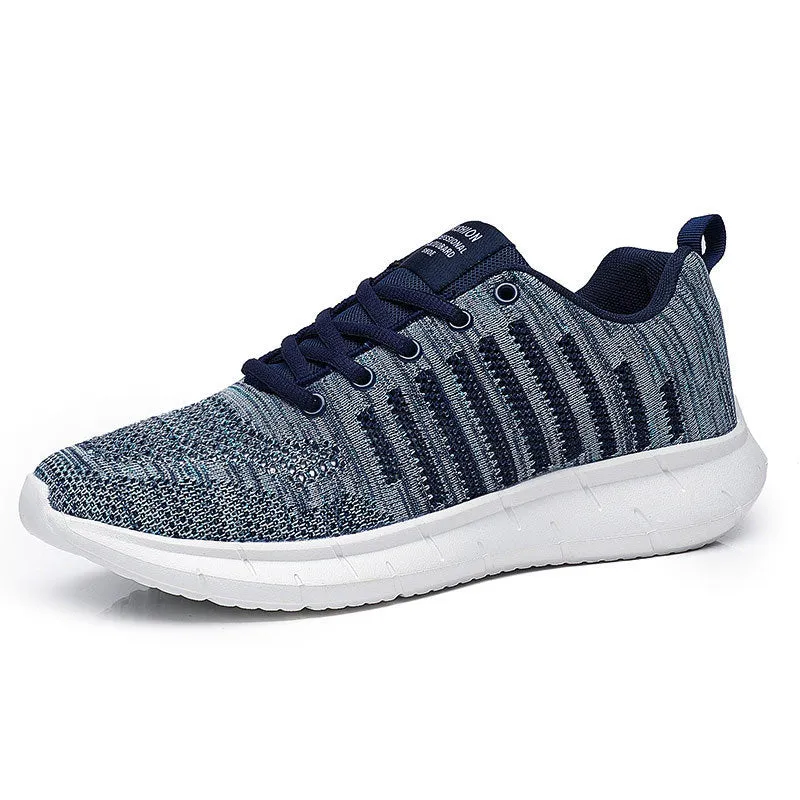 Men's Summer Breathable Sneakers - Lightweight Non-Slip Sports Casual Shoes