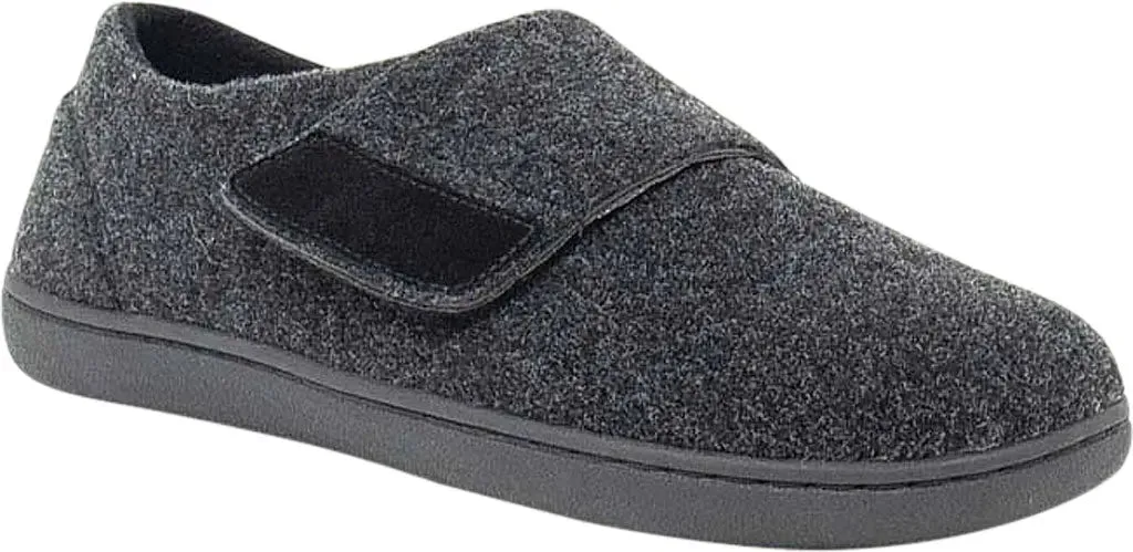 Men’s Tempur-Pedic Grayson Slipper – Adjustable Comfort for Everyday Wear