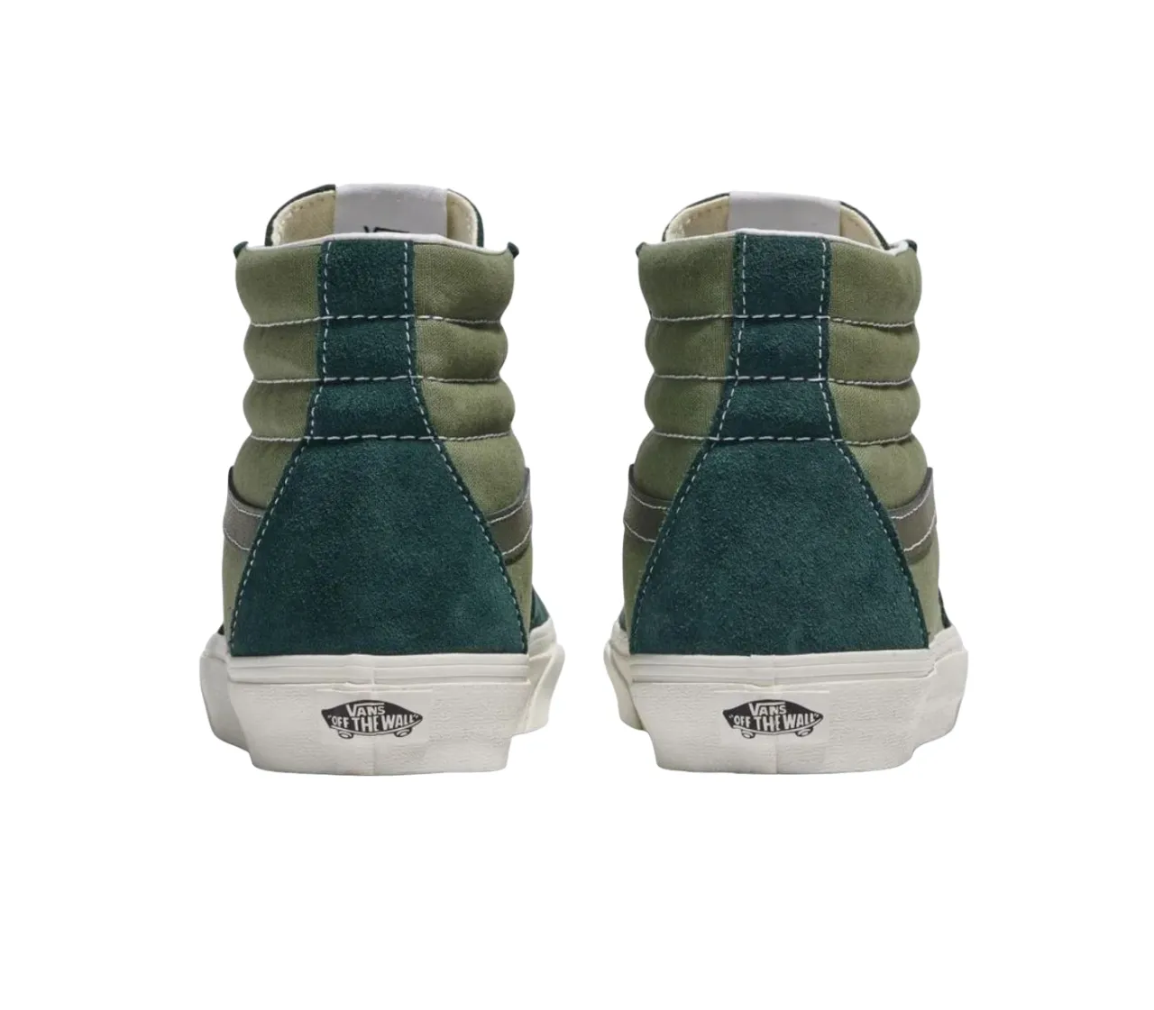 Mens Vans SK8 HI Tri-Tone High Top Shoes Green