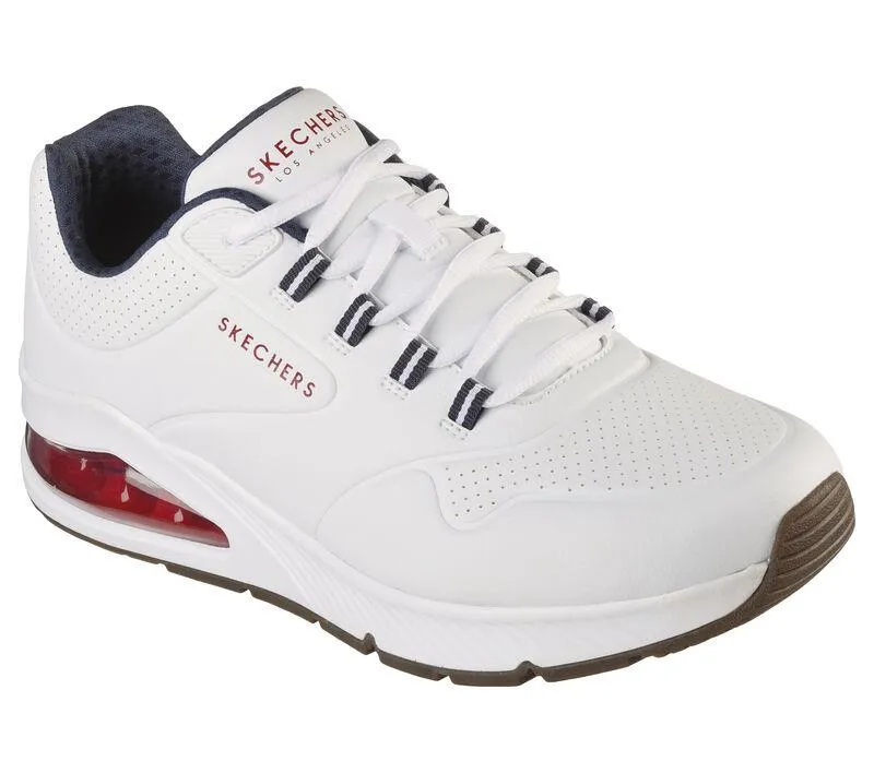 Men's Wide Fit Skechers 232181 Street Uno 2 Trainers