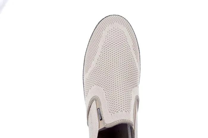 Mustang Taupe Canvas Slip on Style i