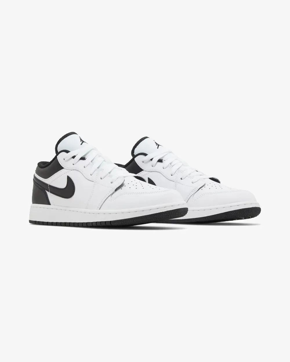NIKE AIR JORDAN 1 LOW 2023 GS WHITE BLACK (NEW)
