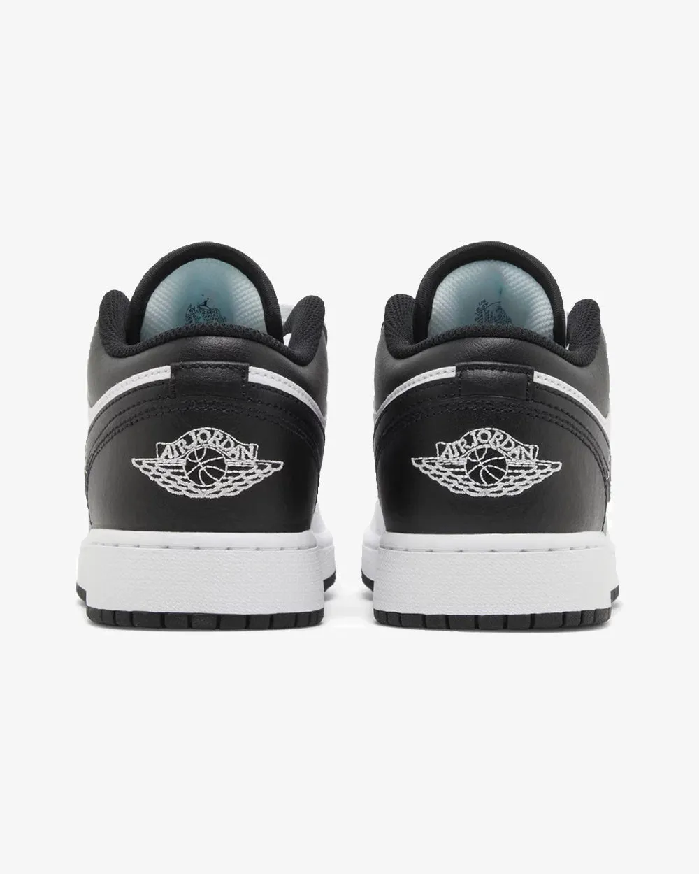 NIKE AIR JORDAN 1 LOW 2023 GS WHITE BLACK (NEW)