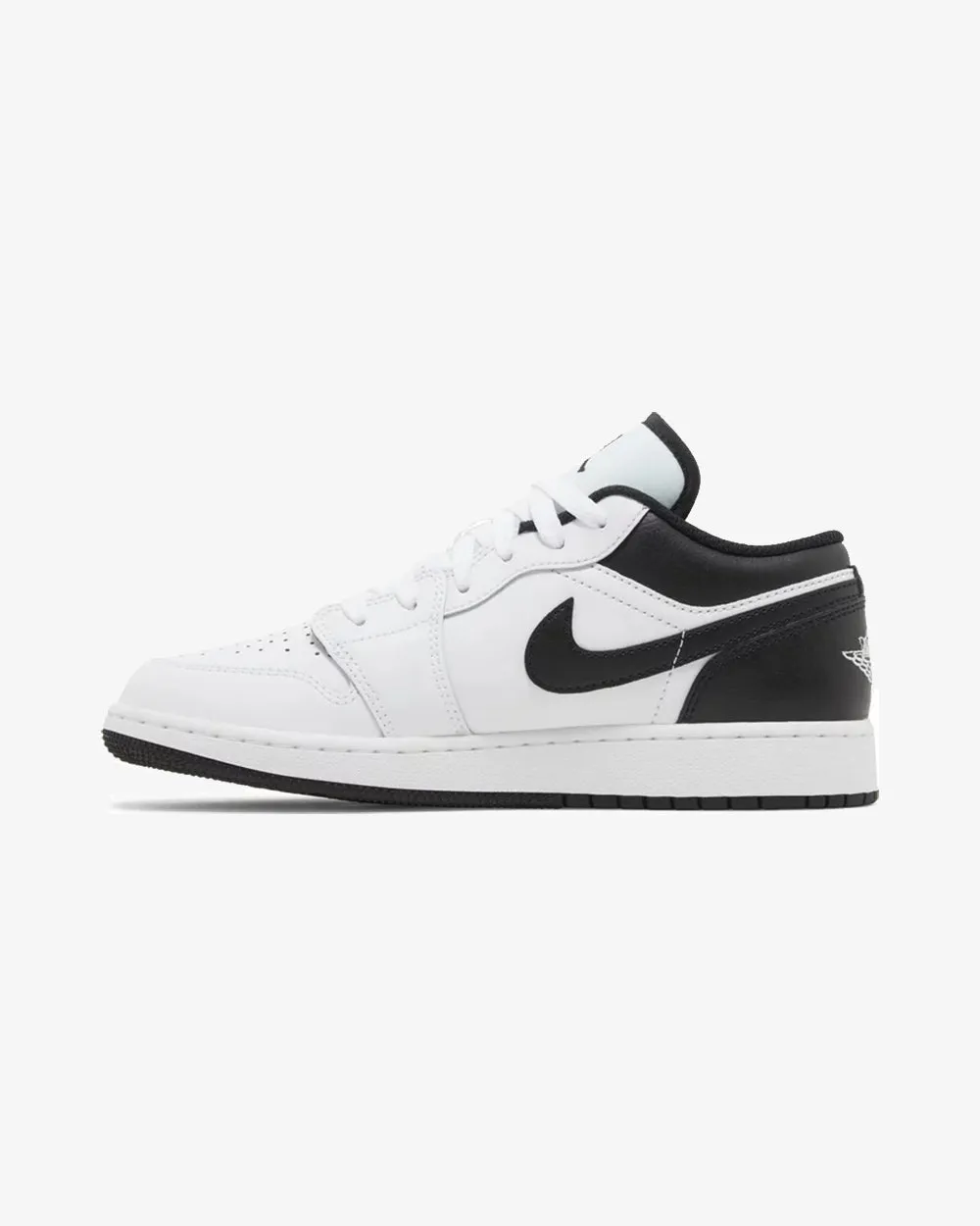 NIKE AIR JORDAN 1 LOW 2023 GS WHITE BLACK (NEW)