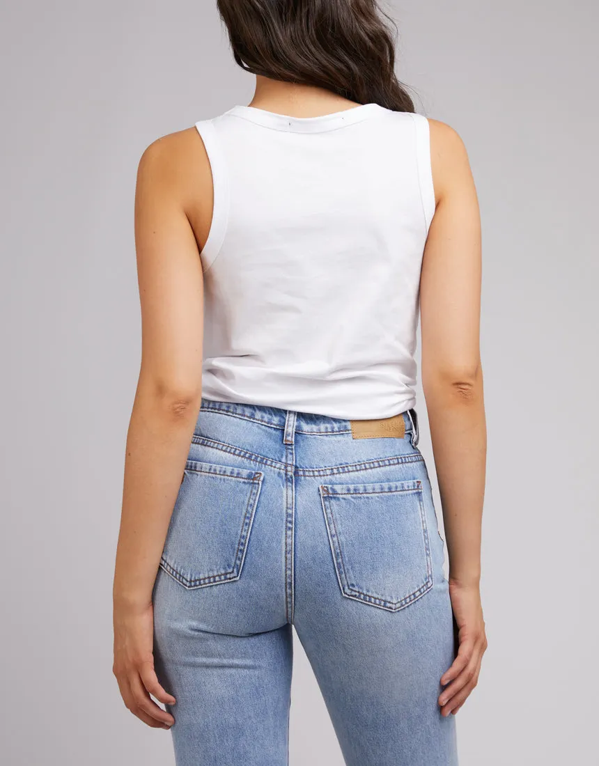 Off Beat Tank 3 Pack White, Black & Khaki