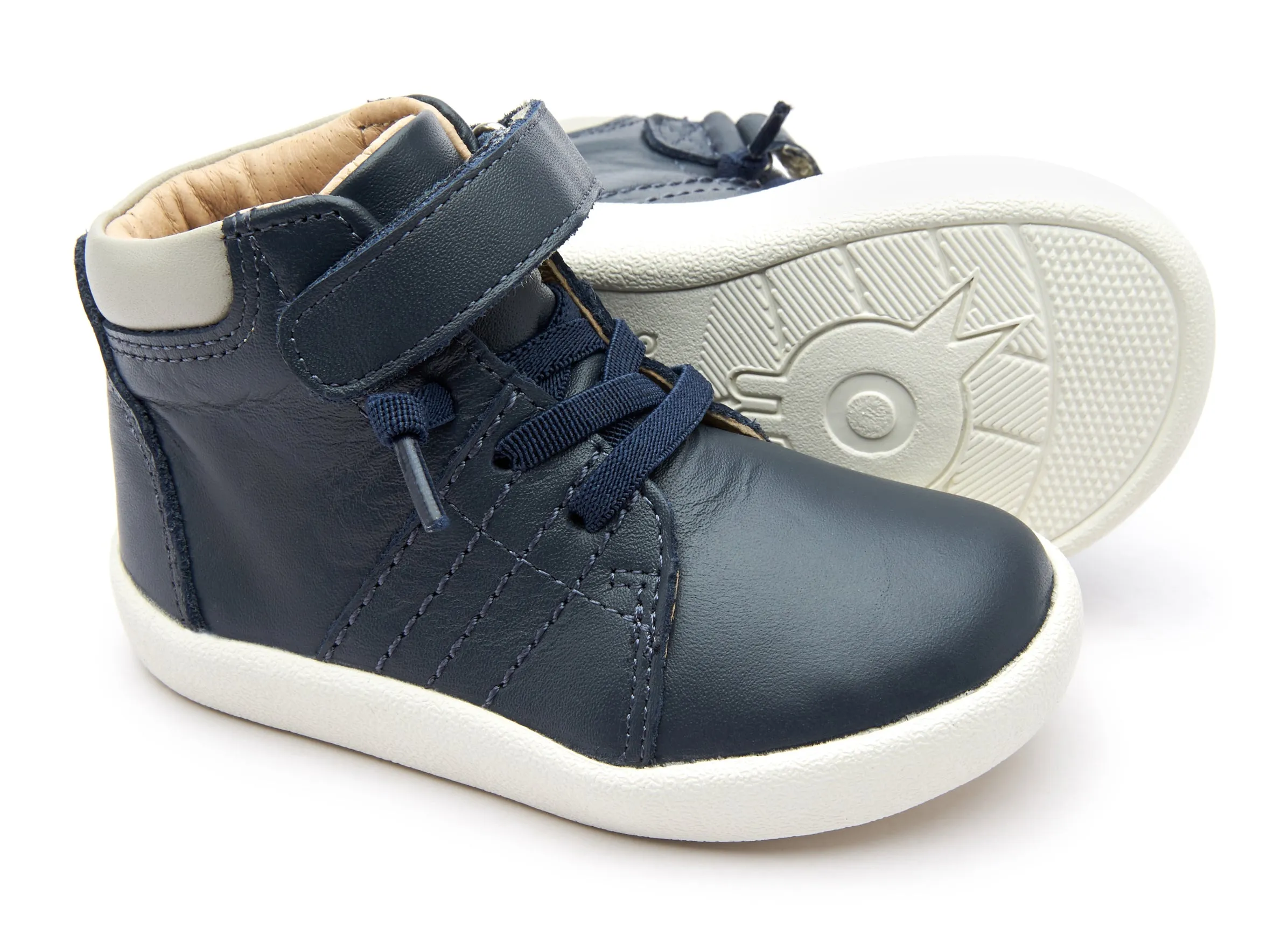 Old Soles Boy's 5077 Long Haul Sneakers - Navy/Gris
