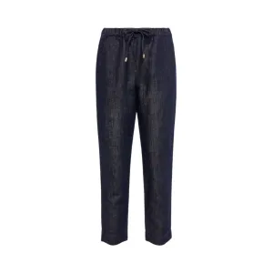 Pantalone Donna in denim con coulisse