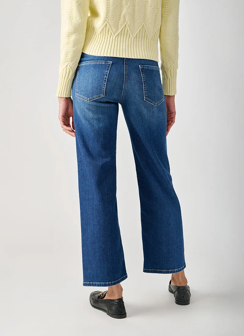 Paris Ankle Straight Leg Jean