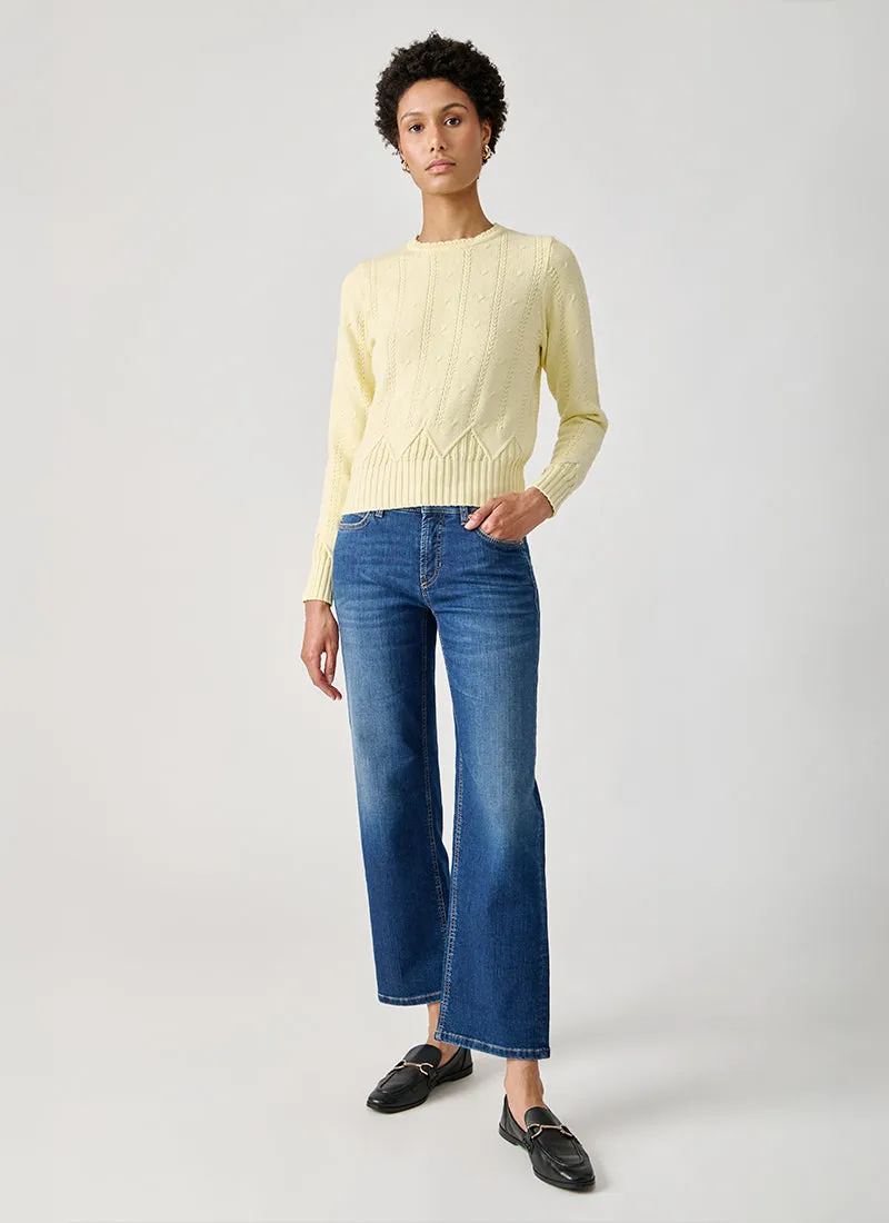 Paris Ankle Straight Leg Jean