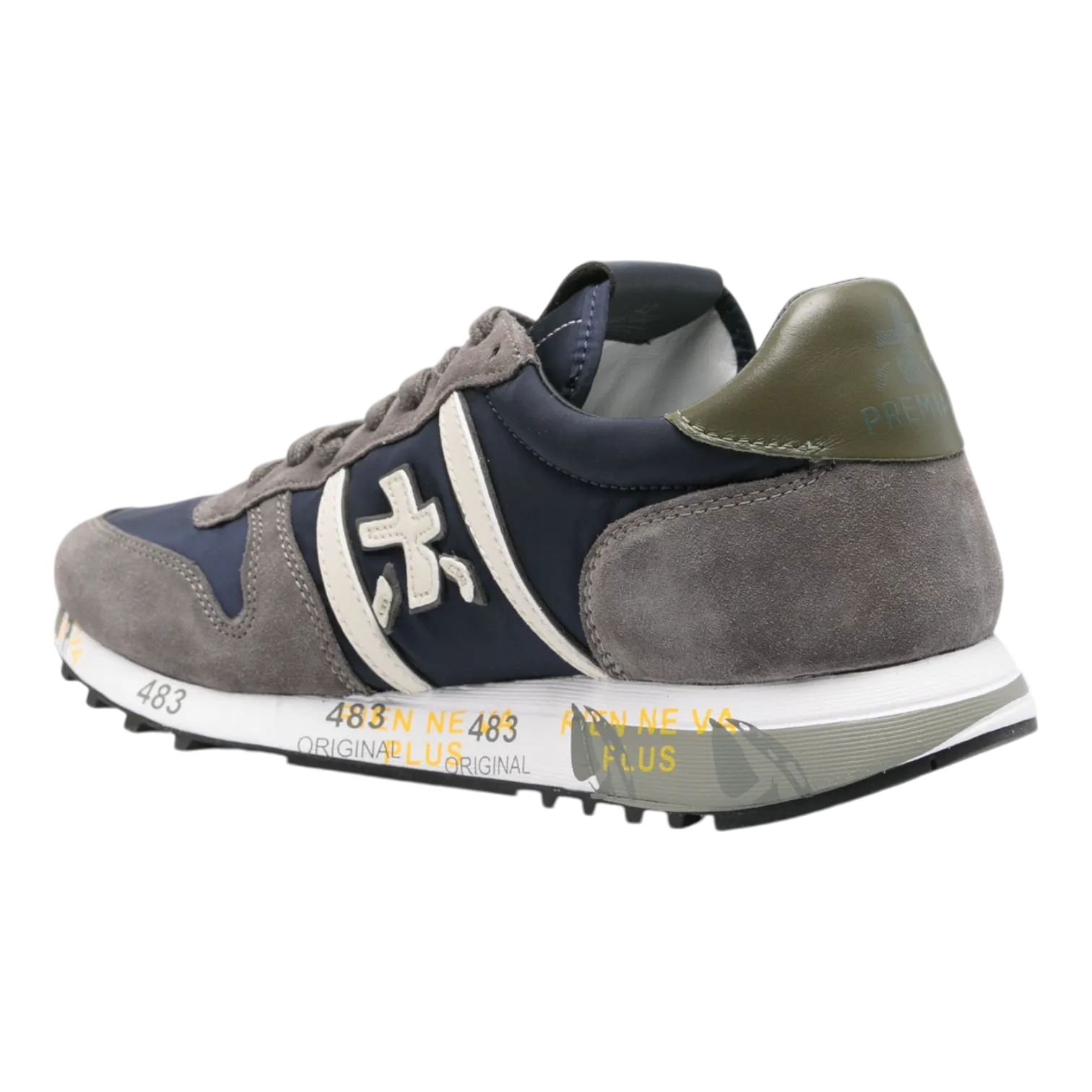 Premiata Navy Blue/Grey Eric-7090