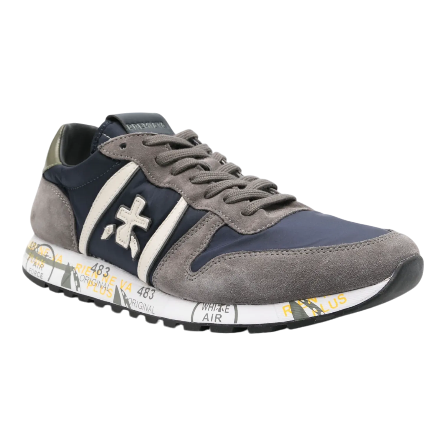 Premiata Navy Blue/Grey Eric-7090