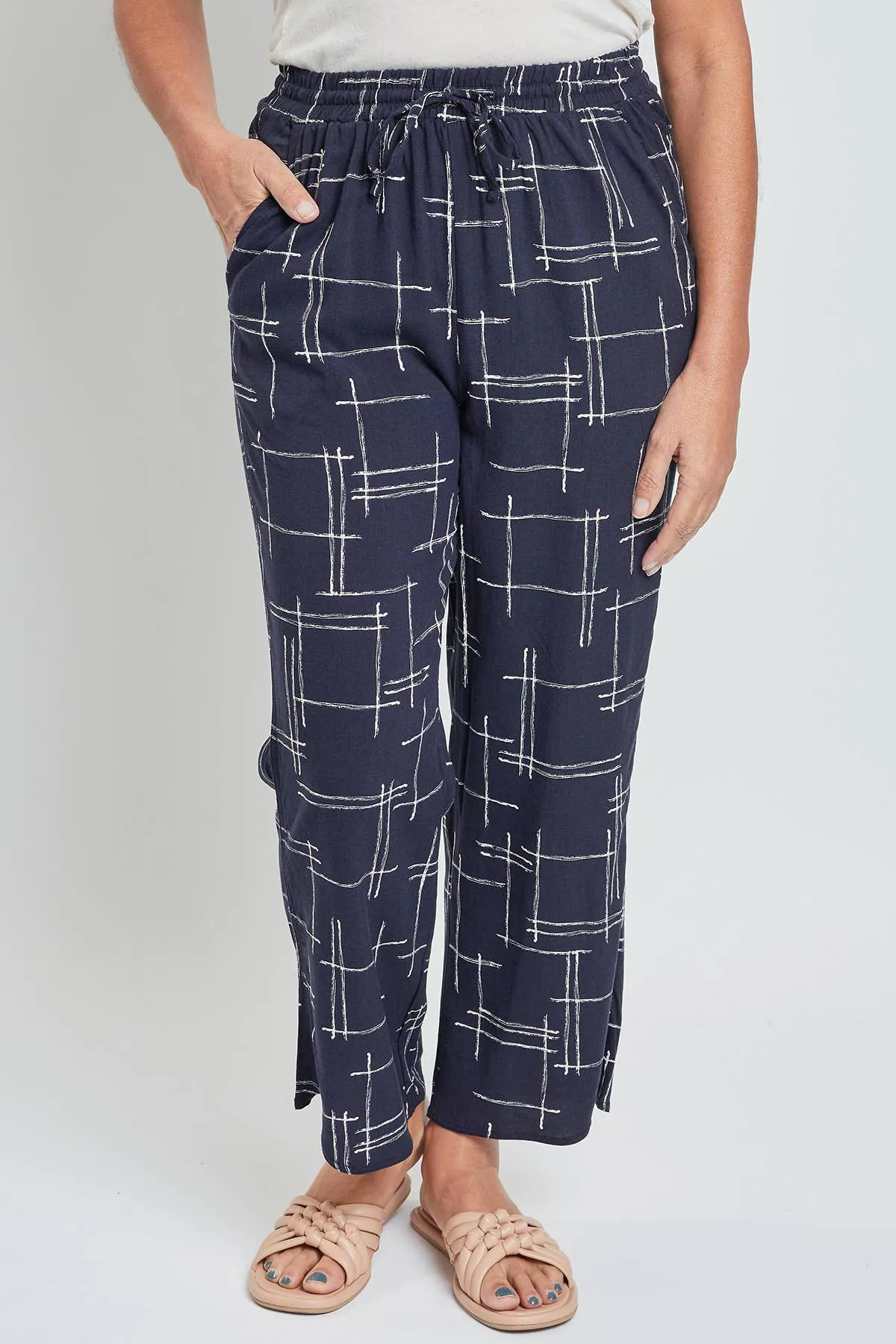 Pull-On Pant With Tulip Hem
