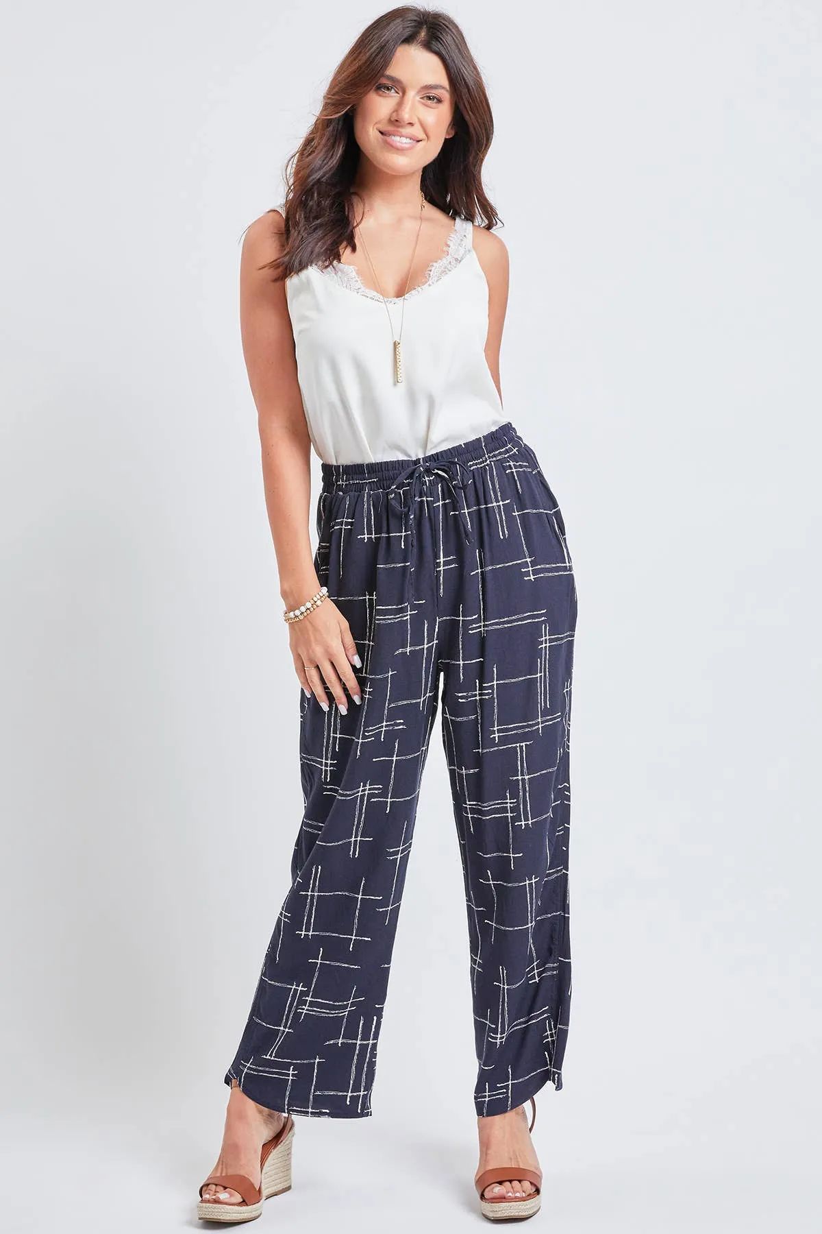 Pull-On Pant With Tulip Hem