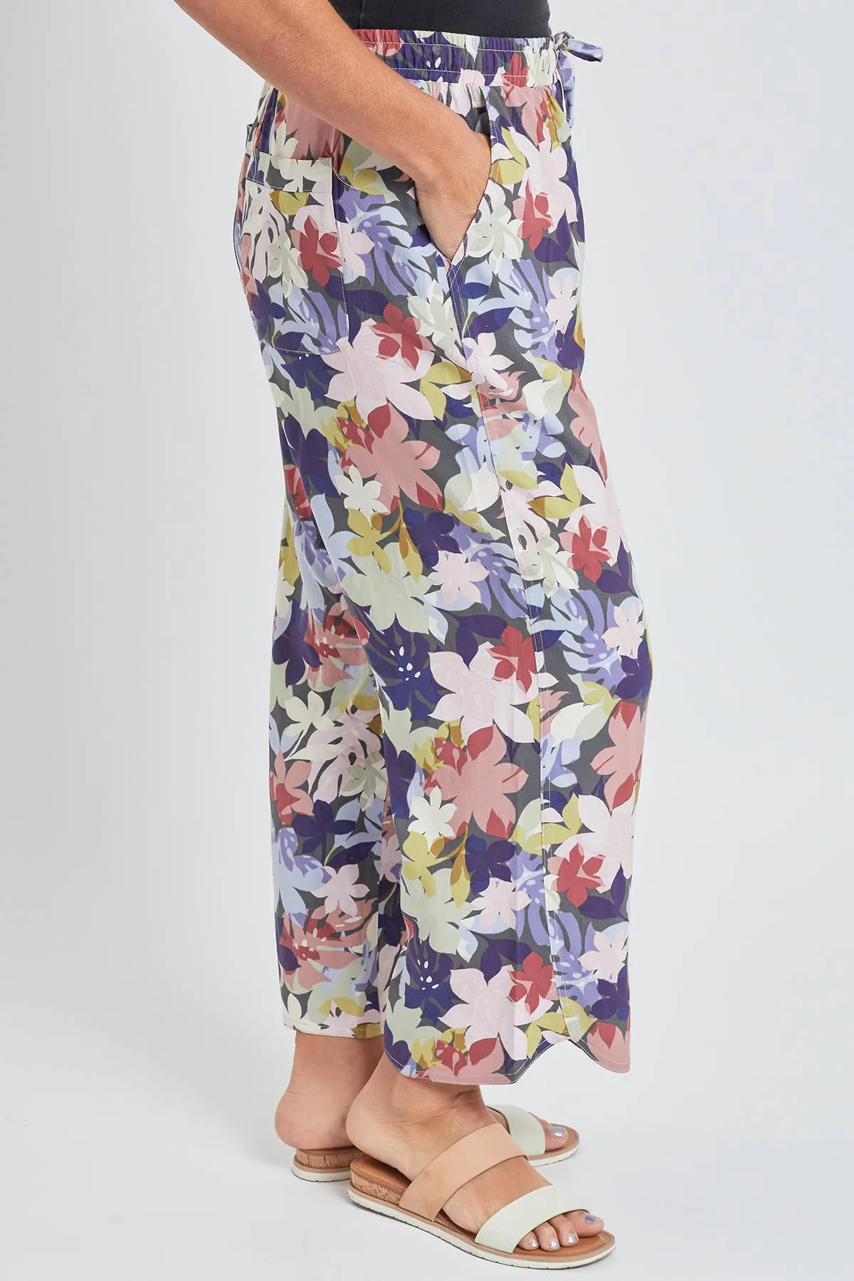 Pull-On Pant With Tulip Hem