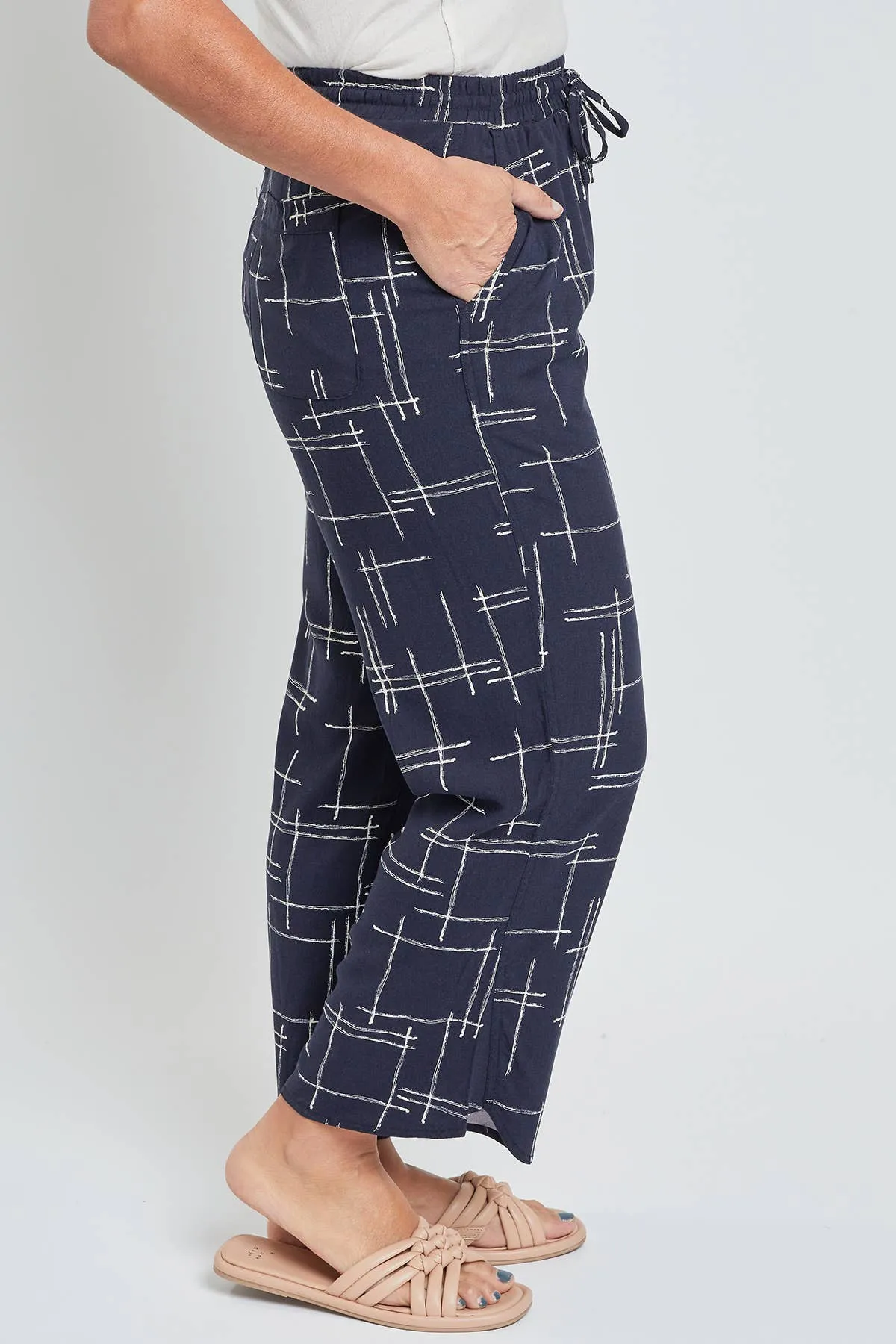 Pull-On Pant With Tulip Hem