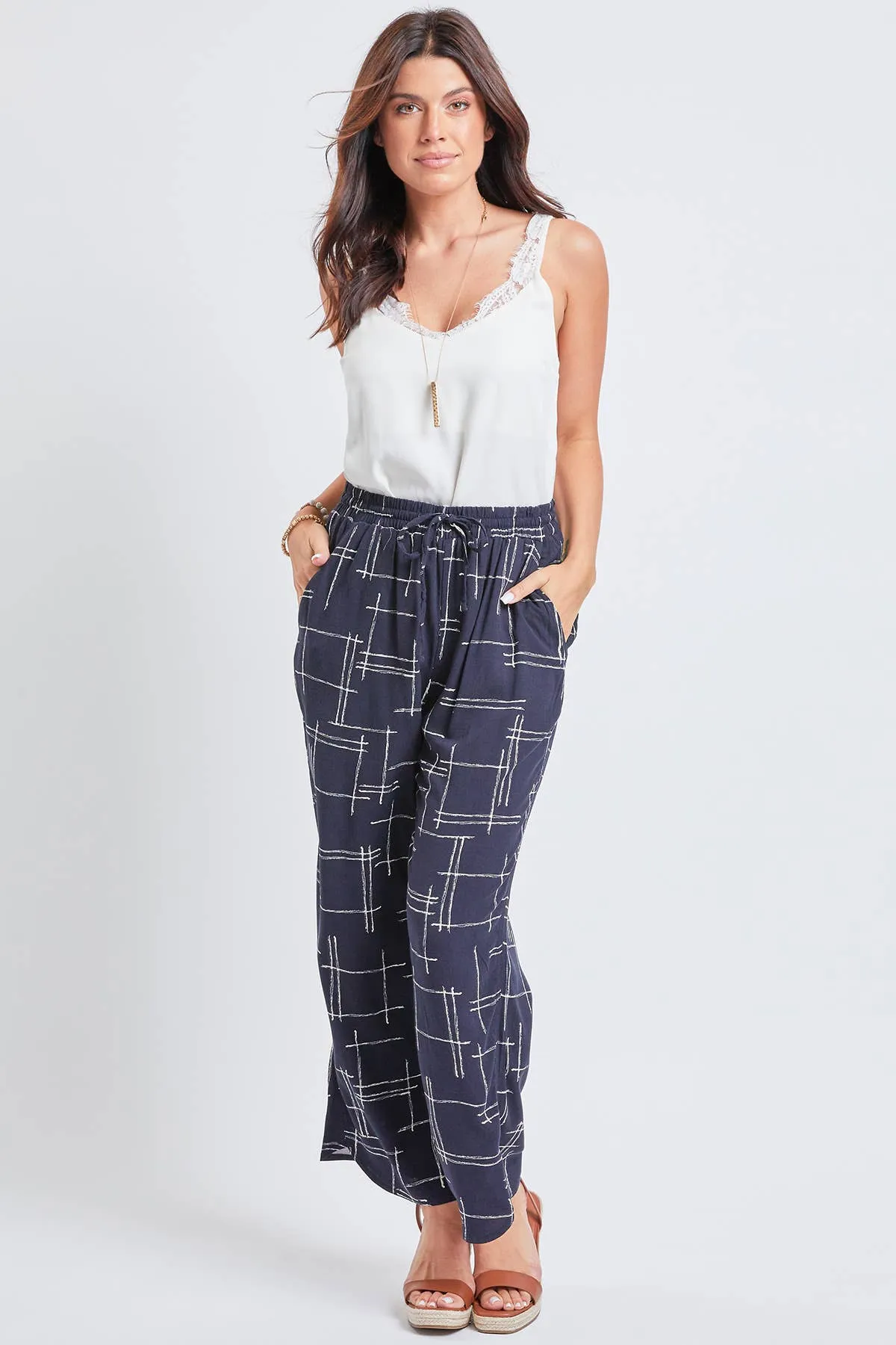 Pull-On Pant With Tulip Hem