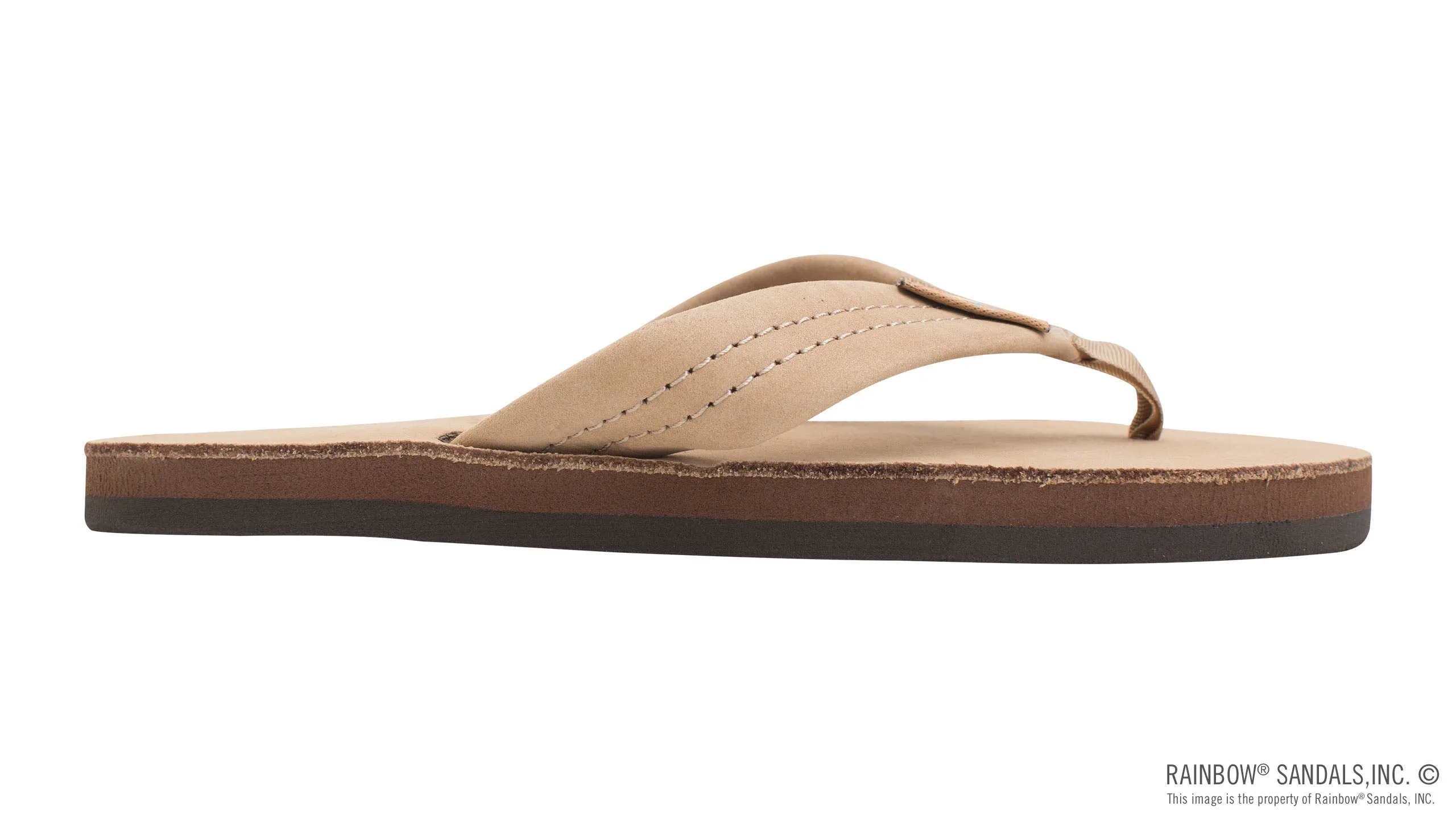 Rainbow Kids Premier Leather 1" Strap - Sierra Brown