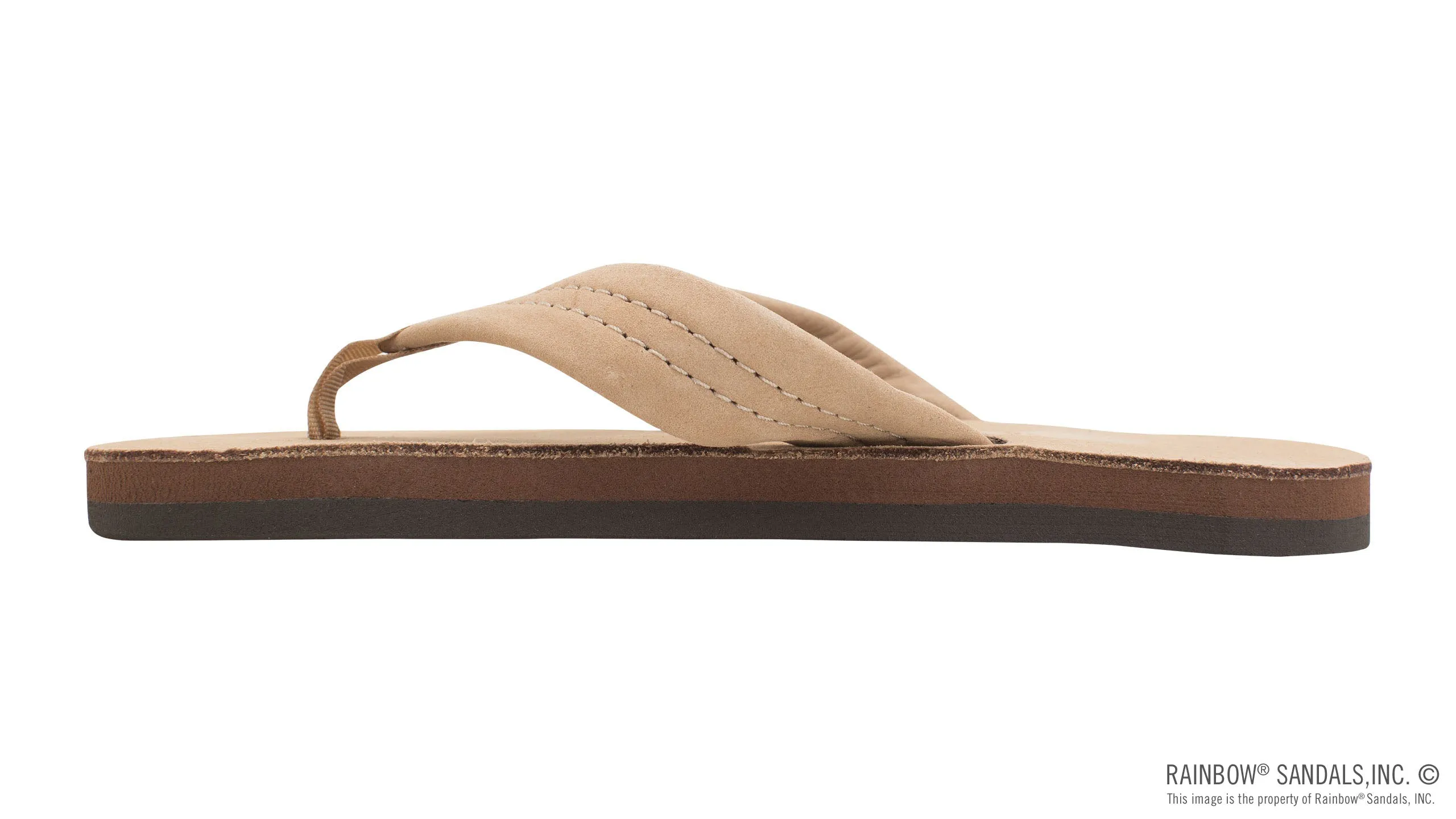 Rainbow Kids Premier Leather 1" Strap - Sierra Brown