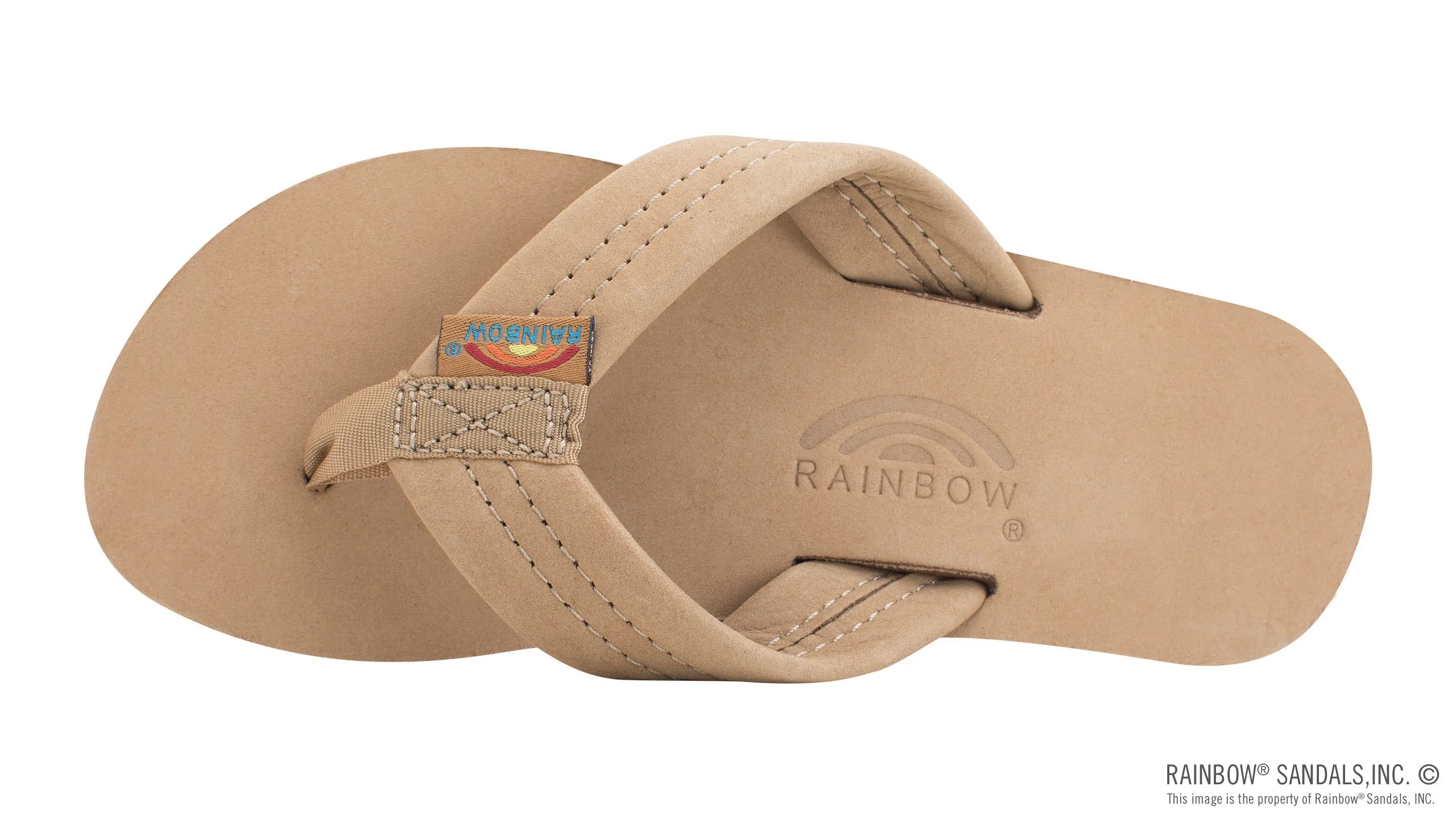 Rainbow Kids Premier Leather 1" Strap - Sierra Brown