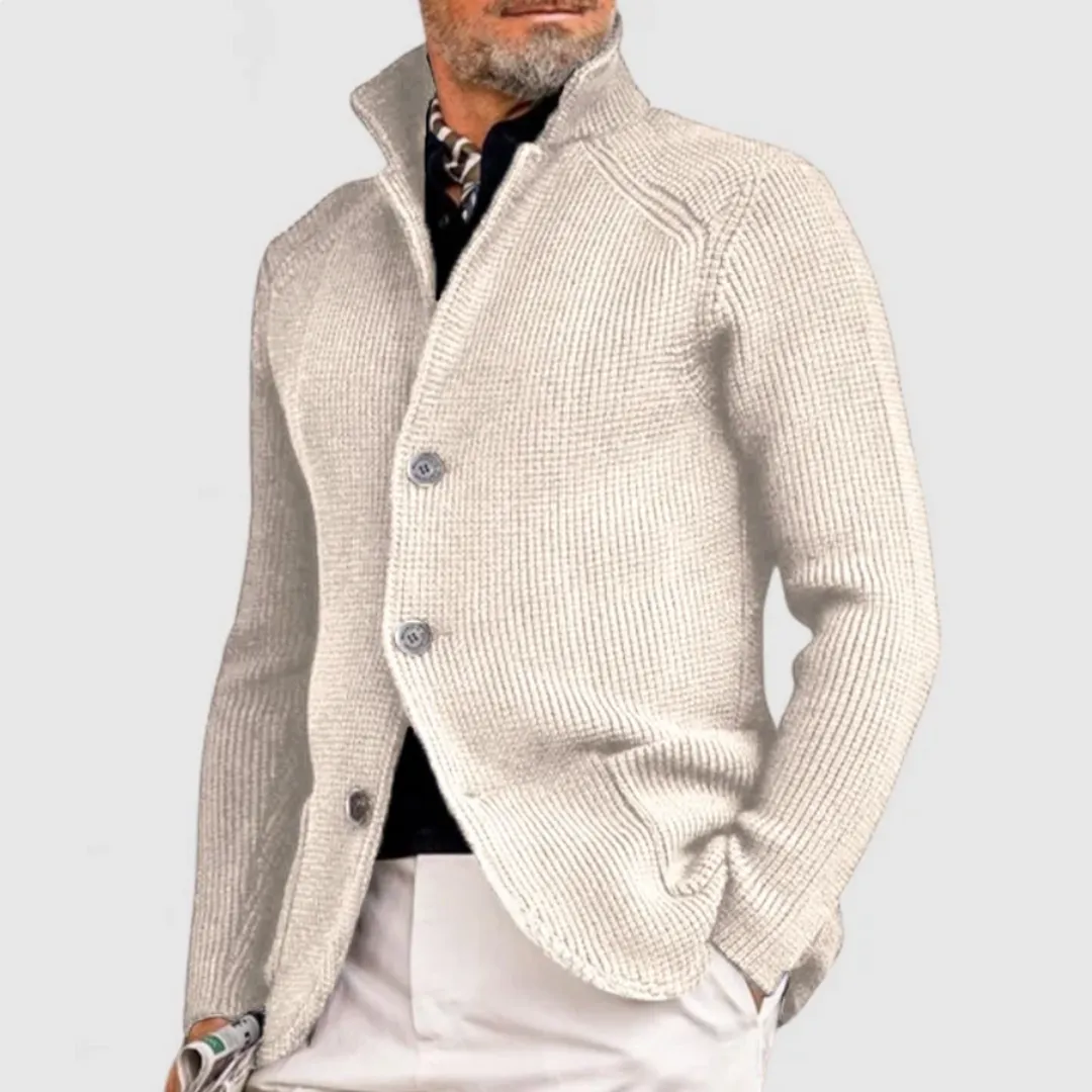 Raphael | Refined Textured Button-Up Blazer