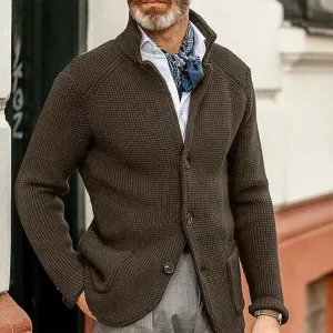 Raphael | Refined Textured Button-Up Blazer