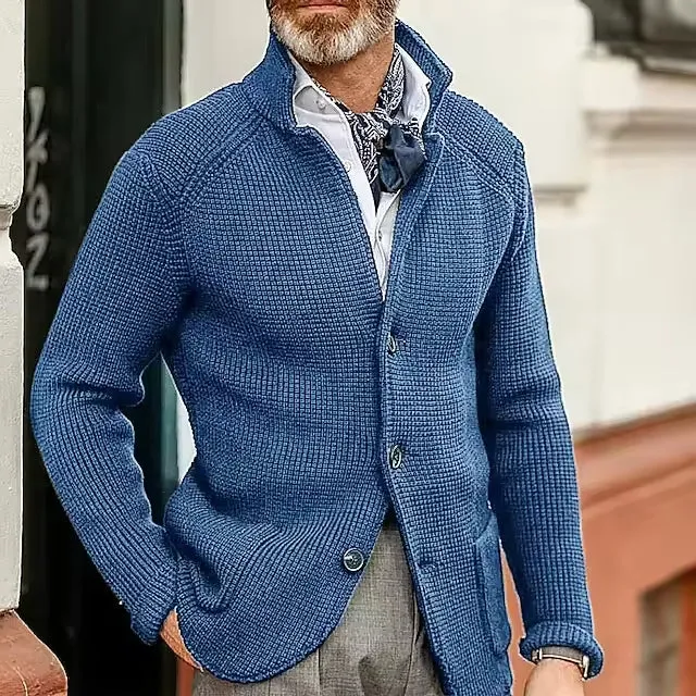 Raphael | Refined Textured Button-Up Blazer