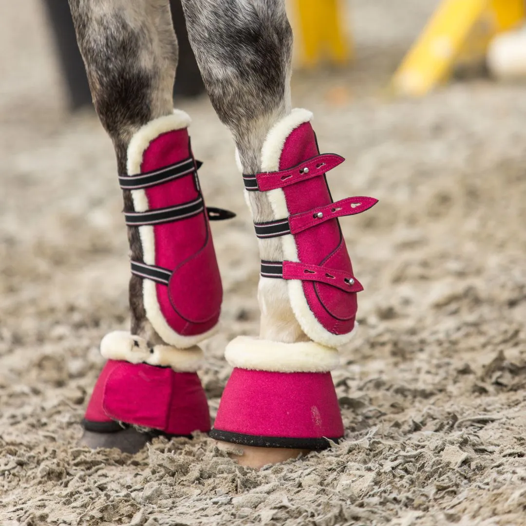Raspberry Fizz Open-front Boots