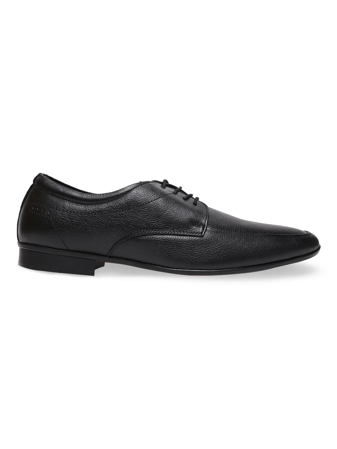 Regal Black Men Leather Lace Ups