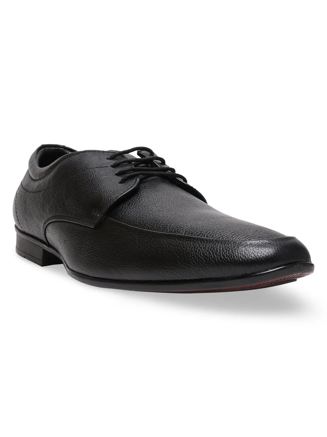 Regal Black Men Leather Lace Ups