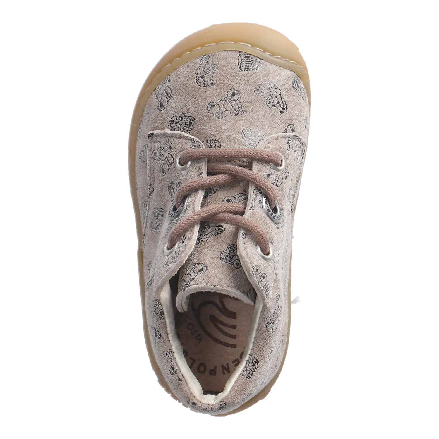 Ricosta Boots | Dots Lace Up | Grey Cars
