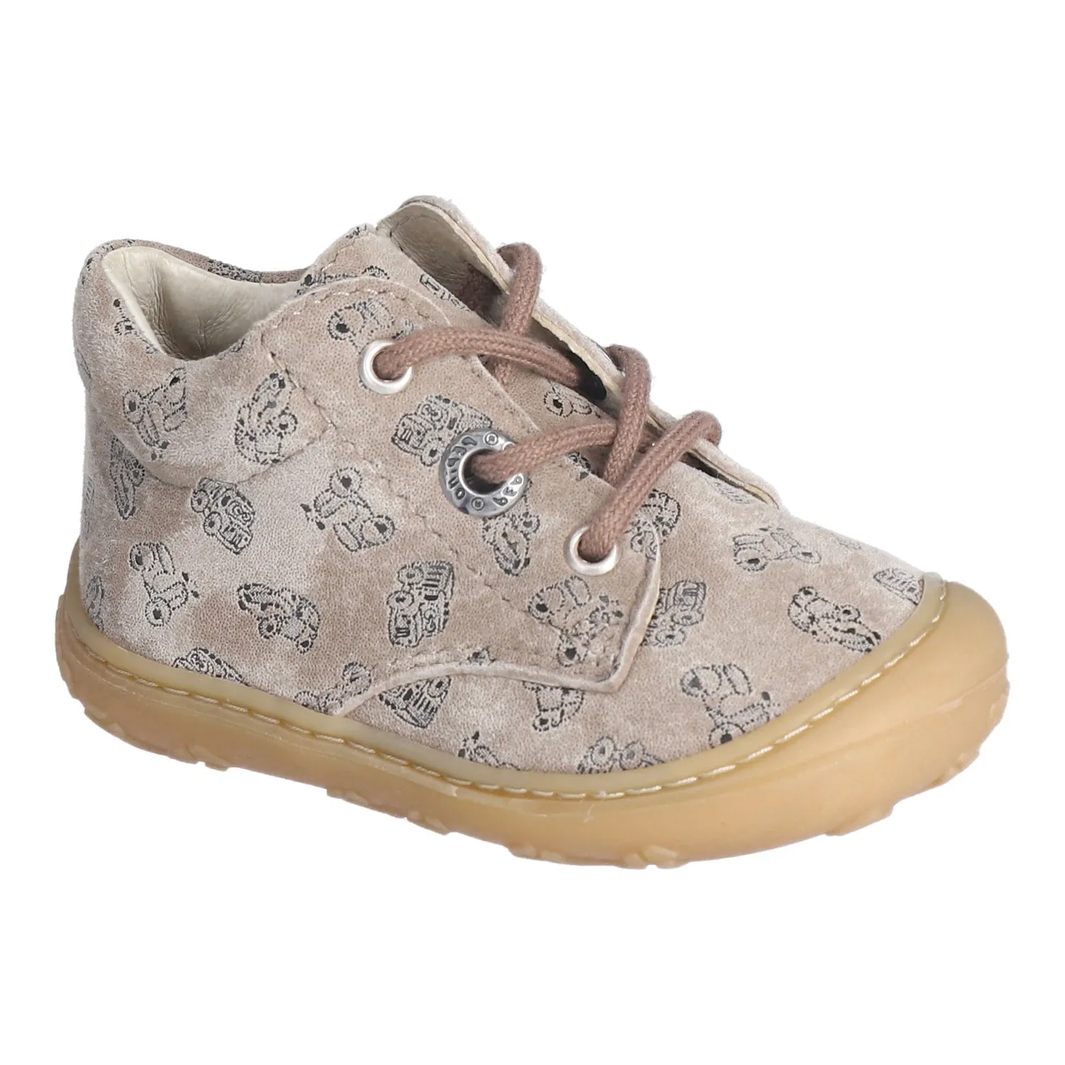 Ricosta Boots | Dots Lace Up | Grey Cars