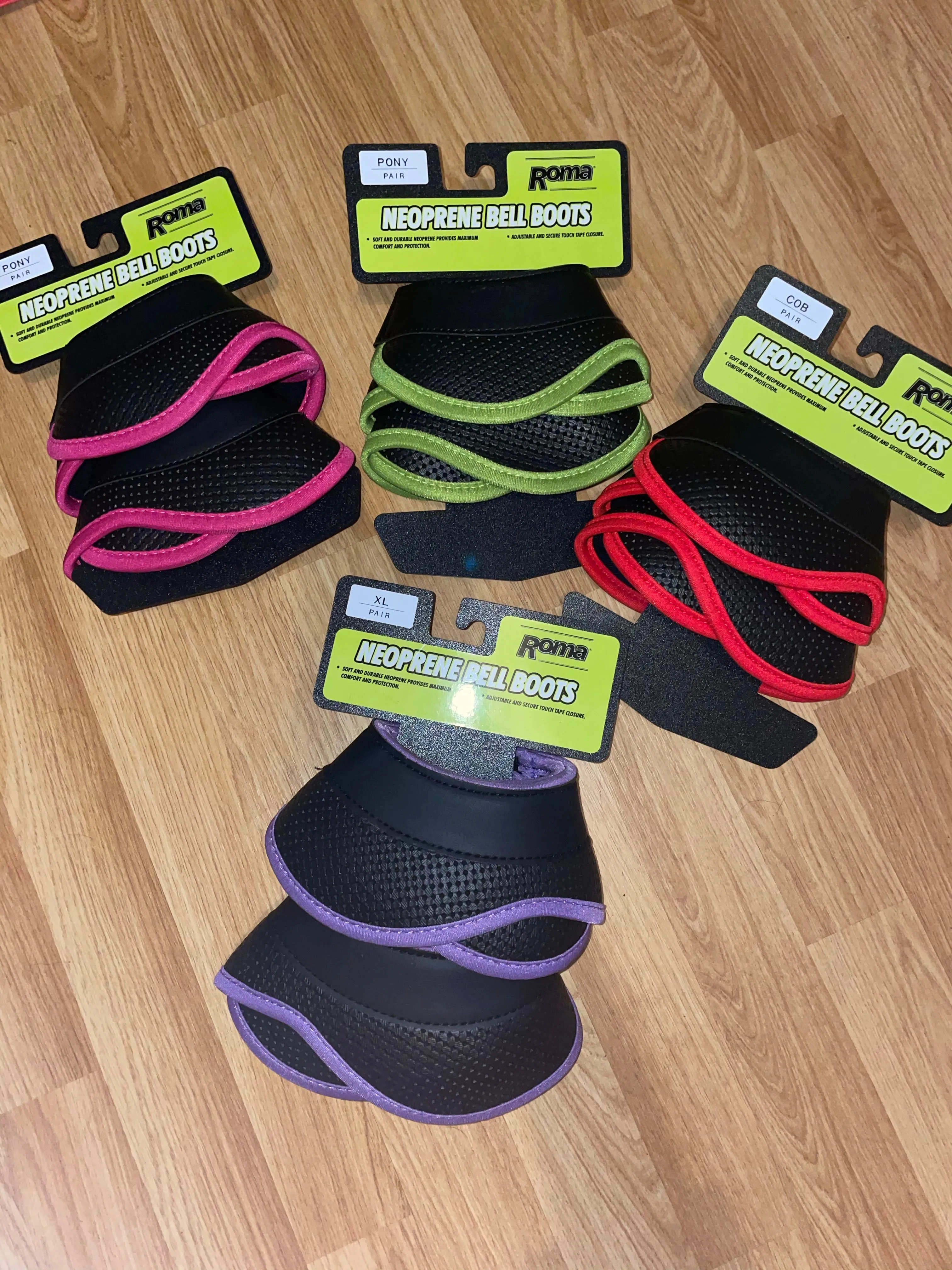Roma Scallop Neoprene Over Reach Boots