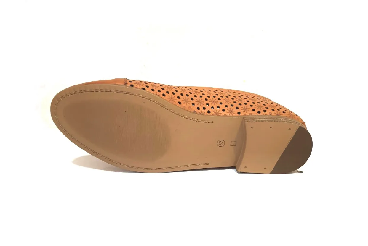 Sala Europe Krisp Coconut Light Tan Slip On Shoe Made In Turkey