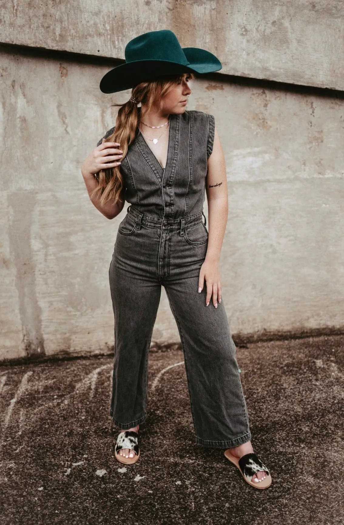 Sale ✨ Ariat Wrenley Gray Jumpsuit