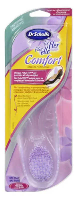 SCHOLL FOR HER COMFORT INSOLE 1PR