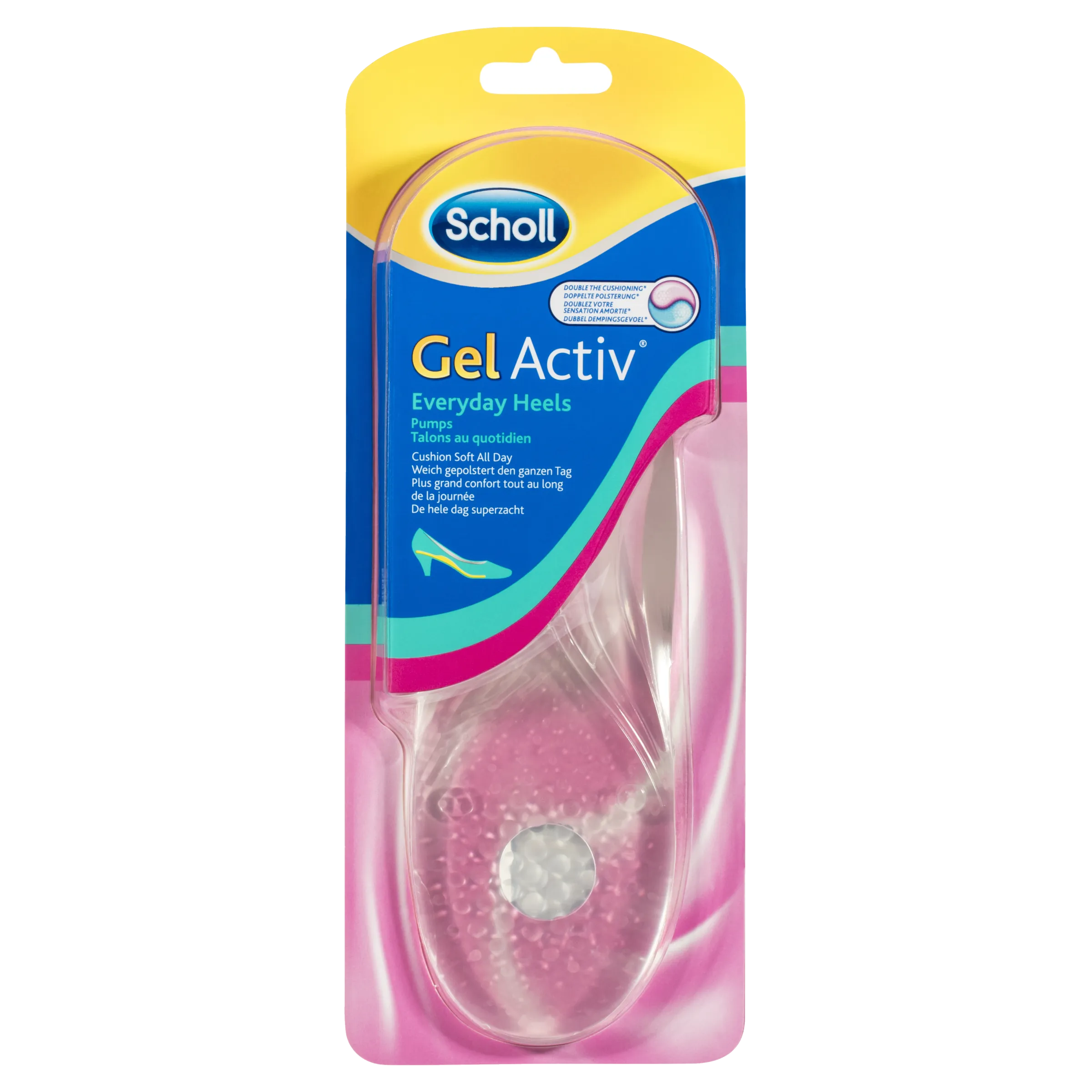 Scholl GelActiv Women's Insoles for Everyday Heels
