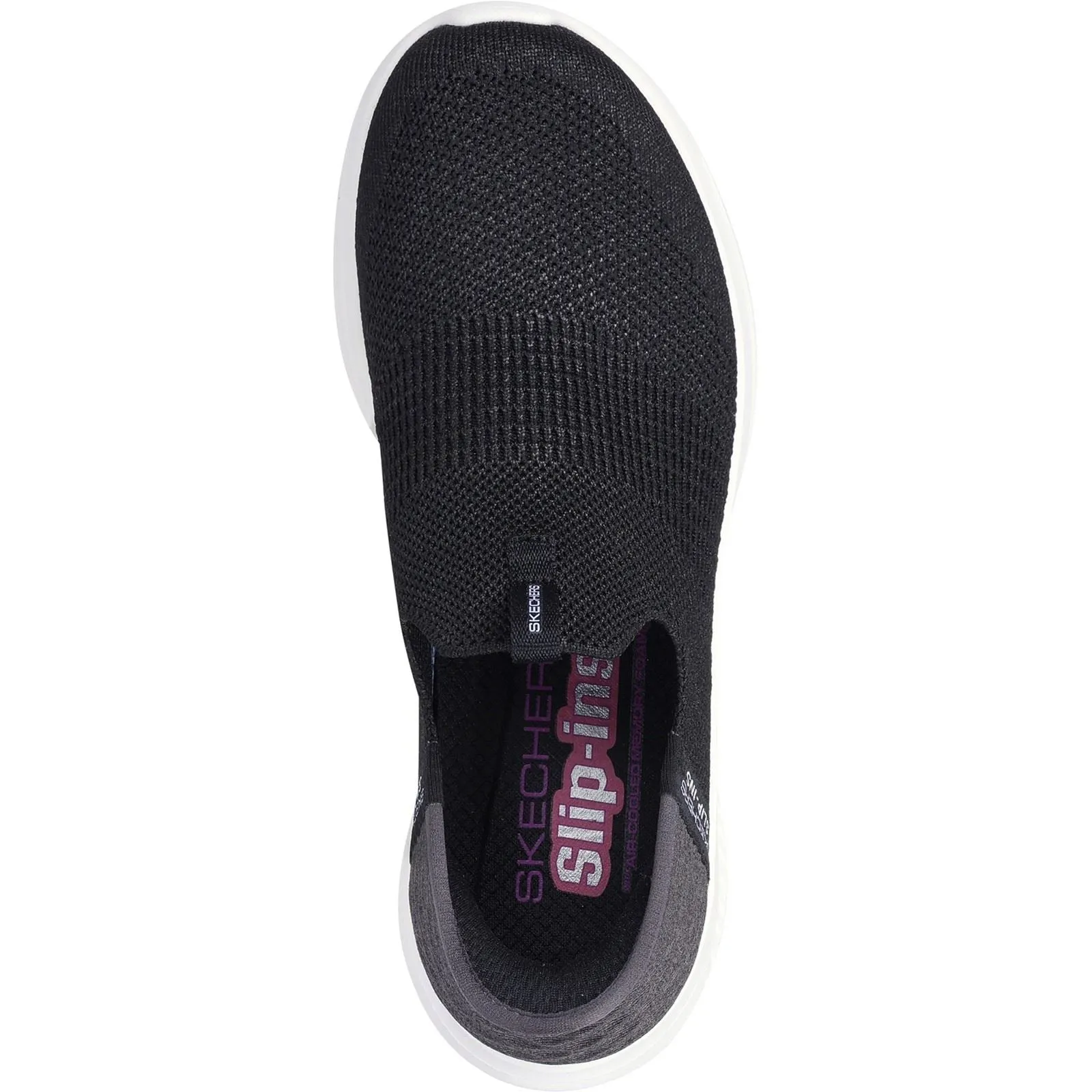 Skechers Women Trainers - Ultra Flex 3.0 - Smooth Step in Black, 3-8 - GAR149709W