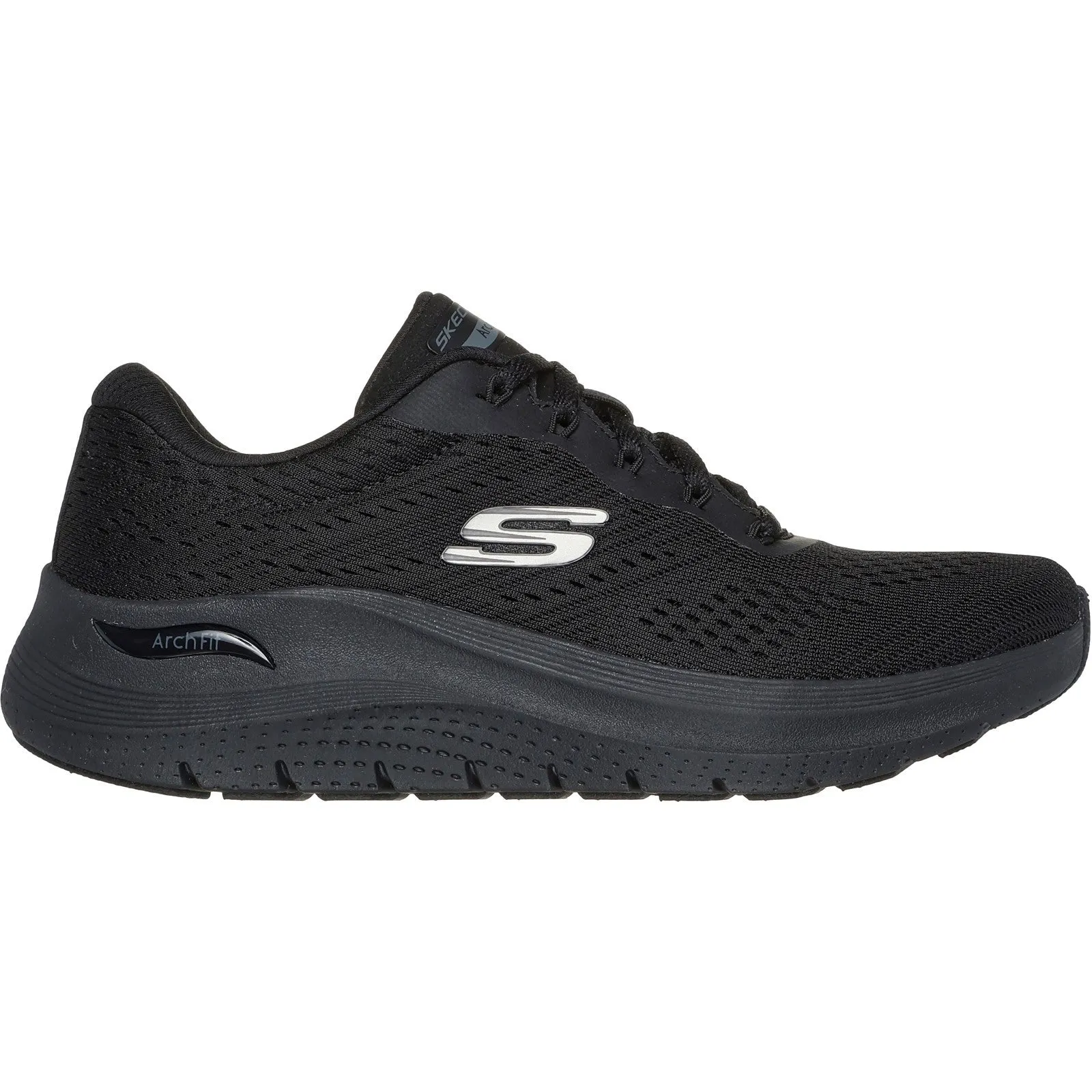 Skechers Womens Arch Fit 2.0 Big League Trainers - Black
