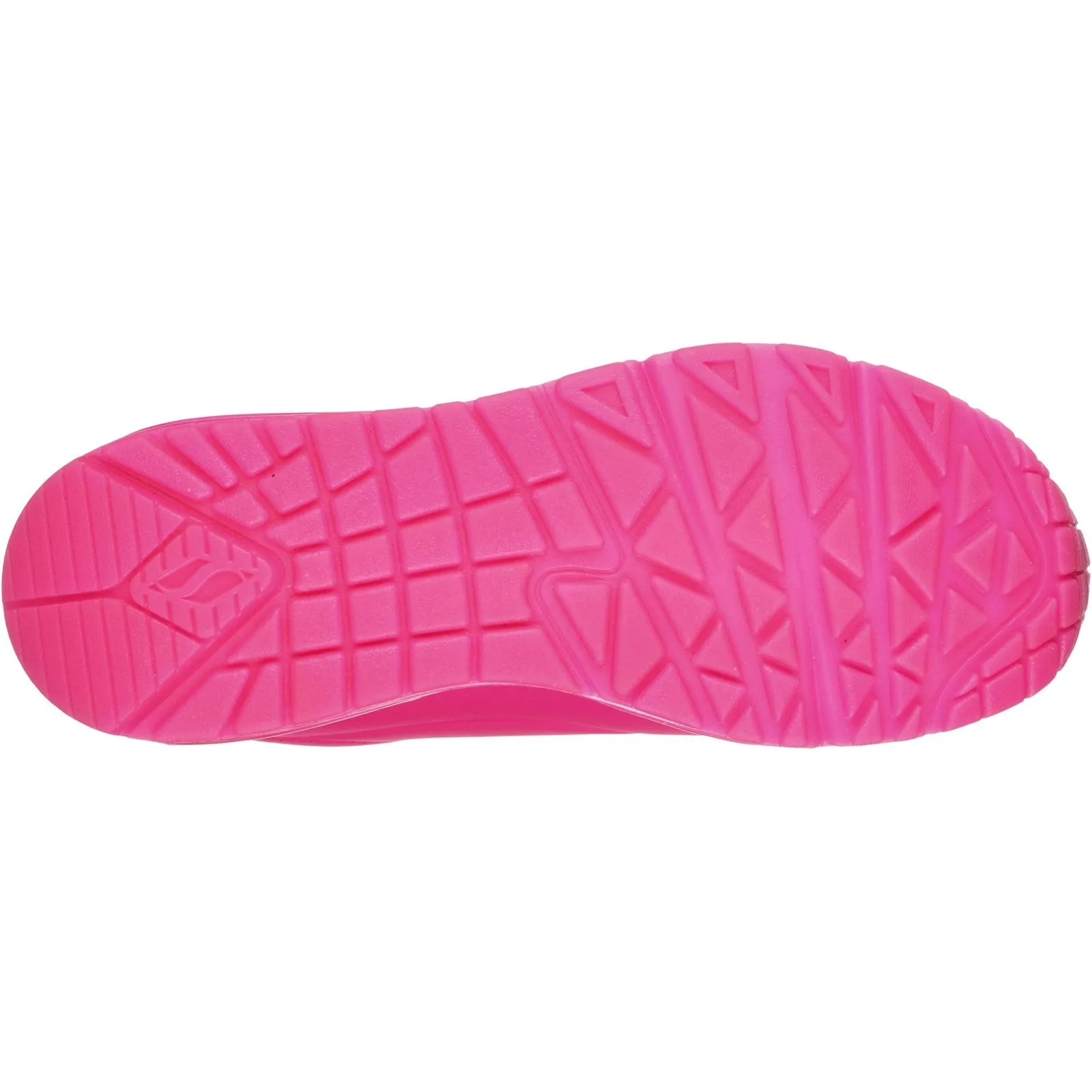 Skechers Womens Uno Night Shades Trainers - Pink