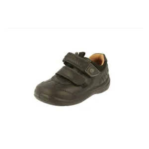 Start-Rite Rowdy Black Leather School Shoes