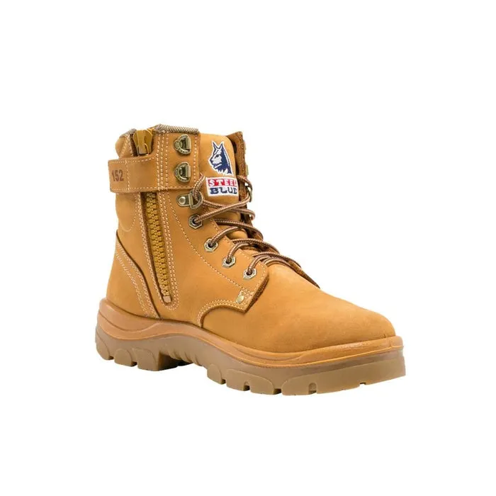 STEELBLUE -  ARGYLE ZIP SIDED SAFTEY BOOT - 312152