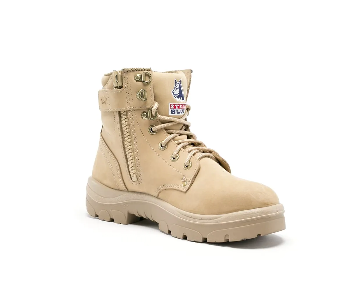 STEELBLUE -  ARGYLE ZIP SIDED SAFTEY BOOT - 312152