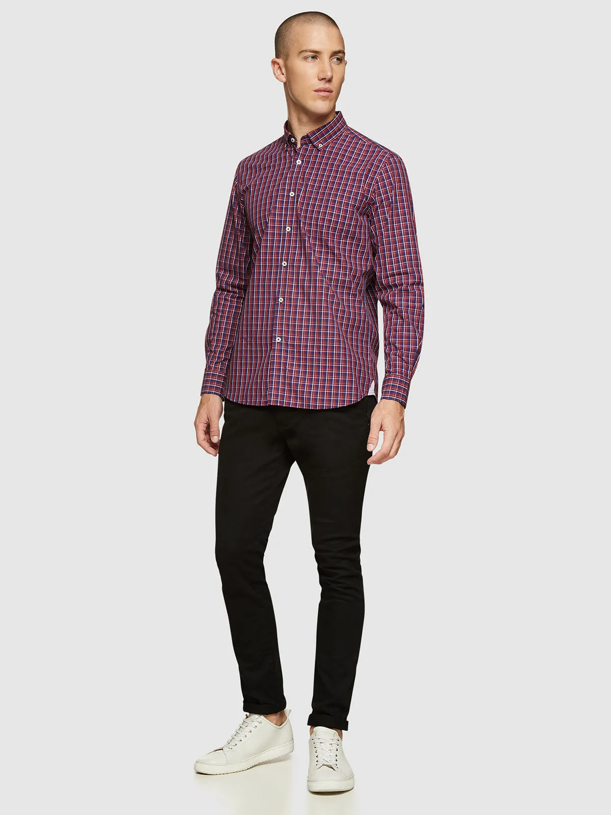 Stratton Regular Fit Checked Shirt