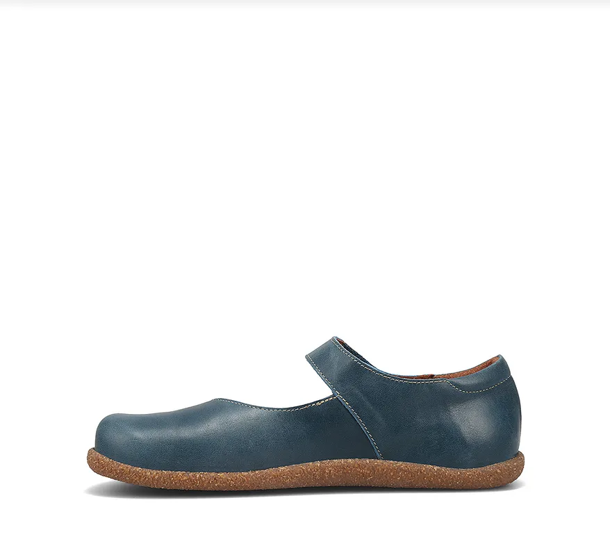 Taos Women's Ultimate Mary Jane - Petrol Blue Leather