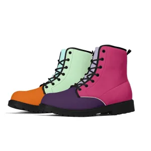 Treadz Women's Signature Mismatched Boots - LolliPop