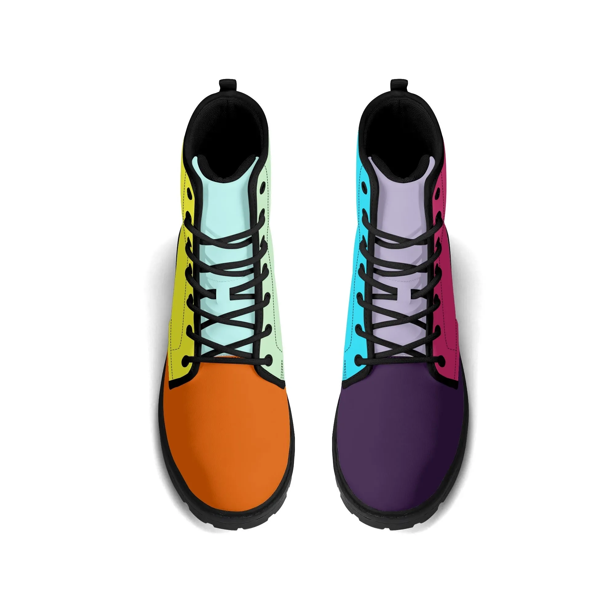 Treadz Women's Signature Mismatched Boots - LolliPop