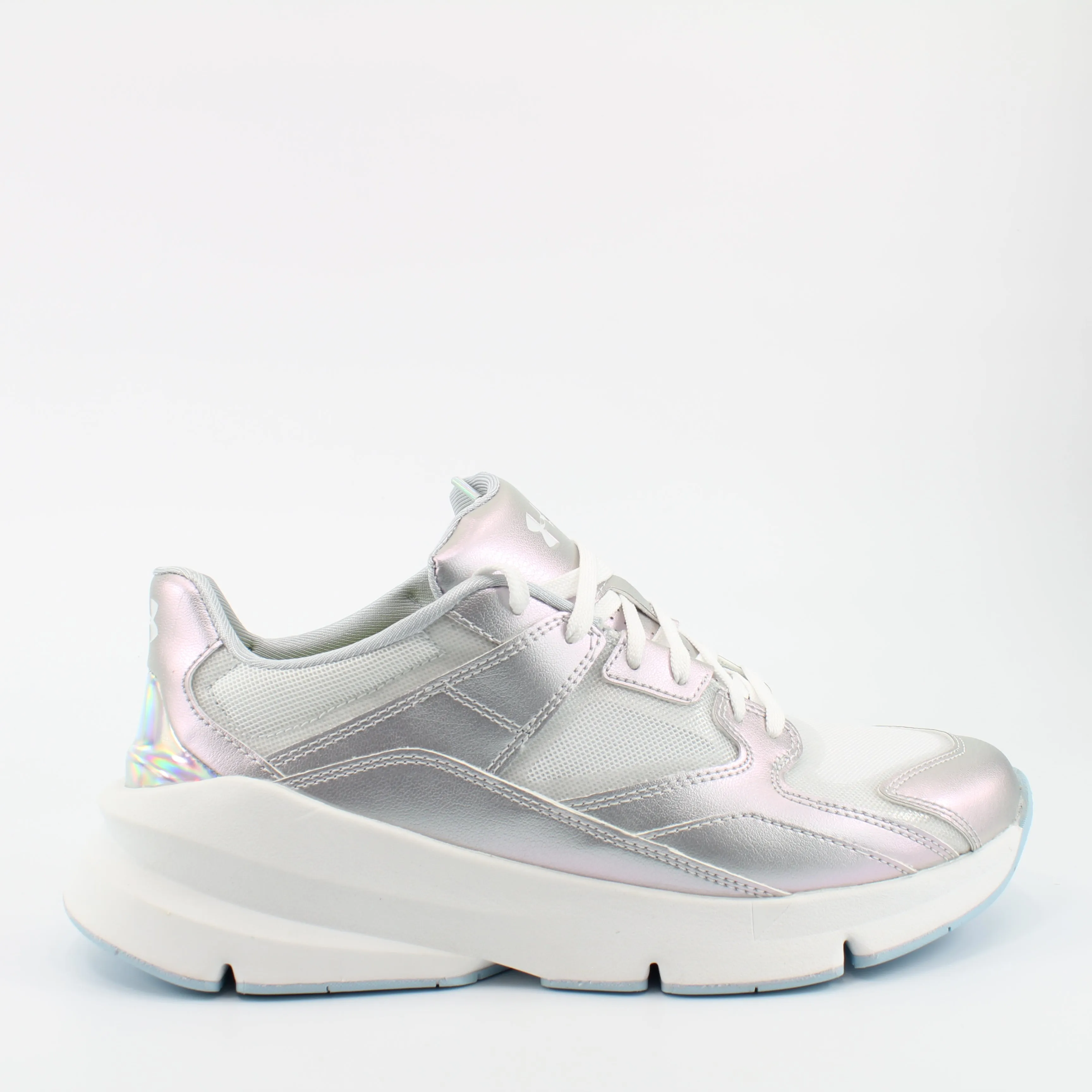 Under Armour Forge 96 HL Irid Womens Silver Trainers