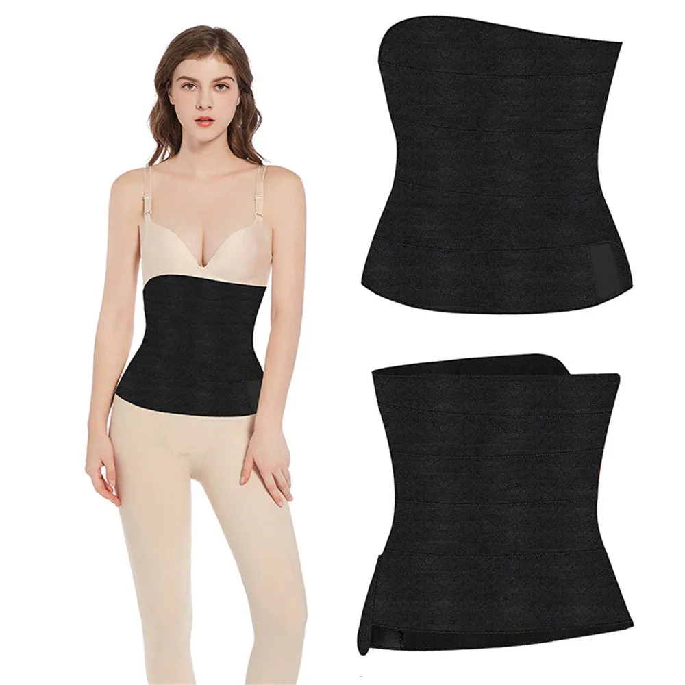 Waist Trimmer Wrap  Burning Waist Trainer Belt- One Size Fit All
